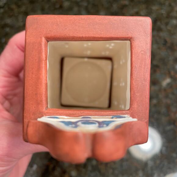 PartyLite Tealight House Cafe Vienna P8276 Ceramic Collectible Votive No Box - Picture 7 of 12